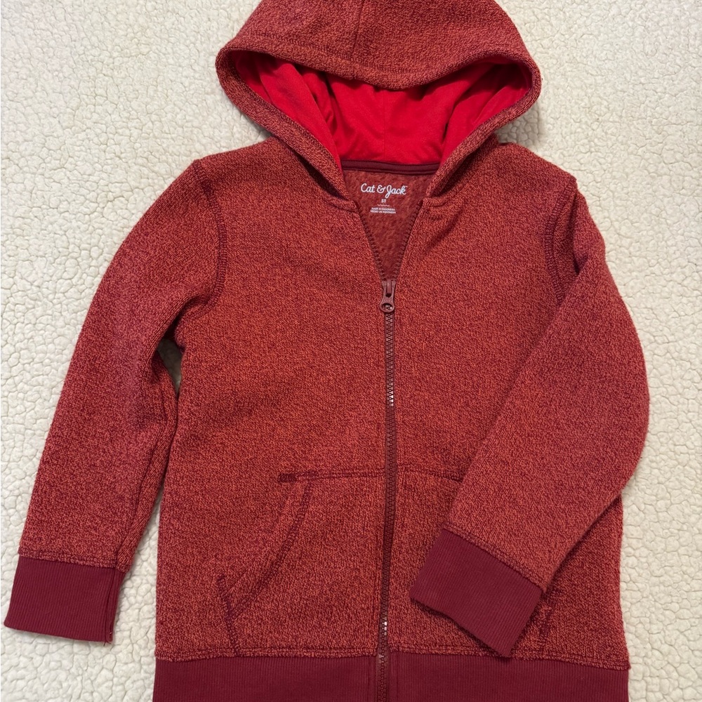 Cat & Jack Boys Red Hoodie